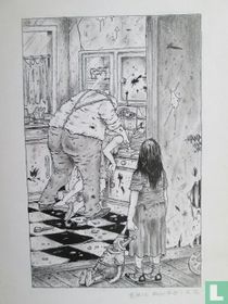 Schreurs, Eric - Dessin original - Klepzeiker Speciaal - Recreatie (Maman, où es-tu?) (1985)