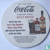 Try the new Coca-Cola signature mixers Spicy notes