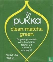 clean matcha green