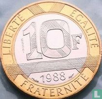Frankreich 10 Franc 1988 (Probe)