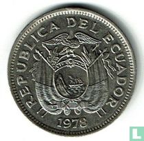 Équateur 20 centavos 1978