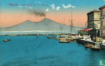 Napoli - Vesuvio da S. Lucia