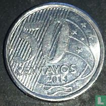 Brazilië 50 centavo 2014