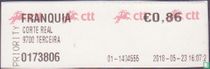 Franking machine Strip