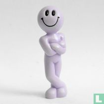 Smiley Figuurtje (lila)