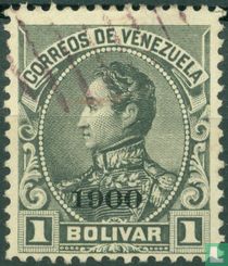Simon Bolivar, avec surcharge
