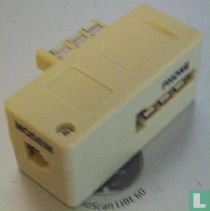 Filtre & Adaptateur ADSL - type gigogne (Telecom FRANCE)