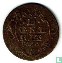 Gelderland 1 duit 1766