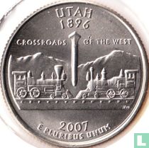 Verenigde Staten ¼ dollar 2007 (D) "Utah" kopen