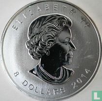 Canada 8 dollars 2014 "Arctic fox"