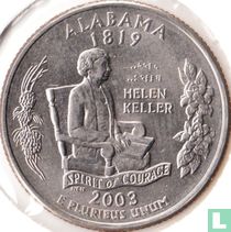 États-Unis ¼ dollar 2003 (P) "Alabama"