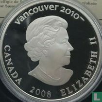 Canada 25 dollars 2008 (PROOF) "2010 Winter Olympics in Vancouver - Snowboarding"