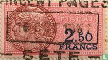 France timbre fiscal - Daussy 1936 (2,50F)