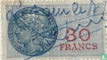 France timbre fiscal - Daussy 1936 (30,00F)