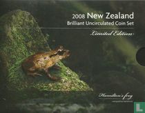 Nouvelle-Zélande coffret 2008 'Hamilton's frog"