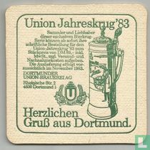  Union Jahreskrug '83 Siegel-Pils
