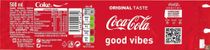 Coca-Cola 500ml - good vibes