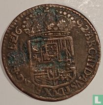 Brabant 1 Liard 1692 (Hand)