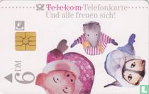 Und alle freuen sich!