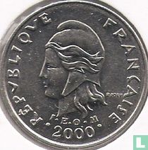 Französisch-Polynesien 10 Franc 2000