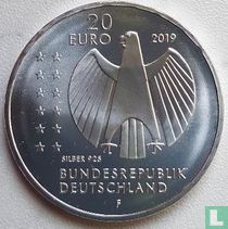 Allemagne 20 euro 2019 "250th anniversary Birth of Alexander von Humboldt"