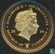Cameroon 100 francs 2019 (PROOF) "200th anniversary Birth of Queen Victoria"