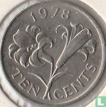 Bermuda 10 cents 1978