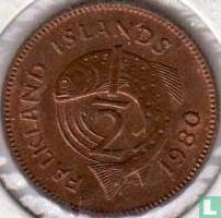 Falkland Islands ½ penny 1980