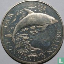 Falkland Islands 50 pence 1998 "Peale's dolphin"