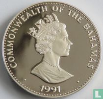 Bahama's 5 dollar 1991 (PROOF) "Reis van Christopher Columbus"