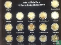 DE OFFICIËLE 2-EURO COMMEMORATIEVE MUNTEN