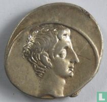 Roman Empire denarius 29-27BC Octavian