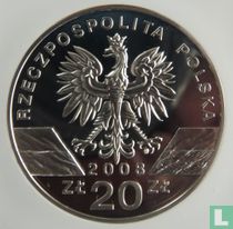Polen 20 Zlotych 2008 (PP) "Peregrine falcon"