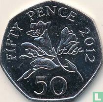 Guernsey 50 pence 2012