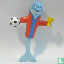 Dolfi as a soccer player