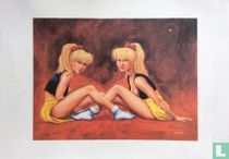 Annemieke en Rozemieke 