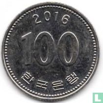 Südkorea 100 Won 2016