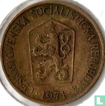Tchécoslovaquie 1 koruna 1971