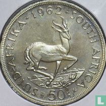 Zuid-Afrika 50 cents 1962