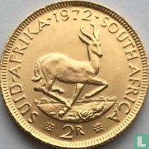 Afrique du Sud 2 rand 1972