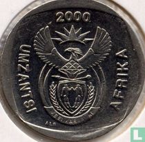 Afrique du Sud 2 rand 2000 (nouvelles armoiries)