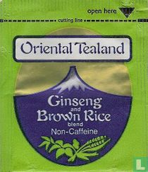 Oriental Tealand sachets de thé catalogue