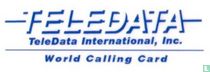 TeleData International, Inc. telefonkarten katalog