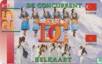De Concurrent Belkaart
