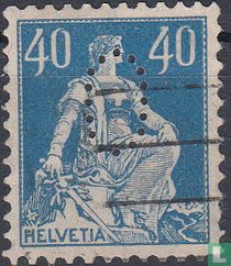 Zittende Helvetia