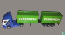 Evergreen vrachtwagen