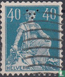 Zittende Helvetia
