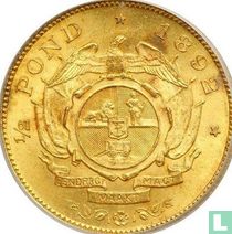 Afrique du Sud ½ pond 1892