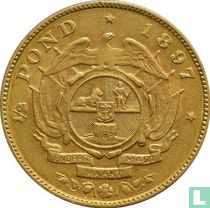 Afrique du Sud ½ pond 1897