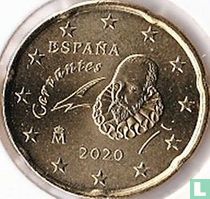 Spanje 20 cent 2020